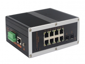 網(wǎng)管工業(yè)級 千兆2光8電-SFP