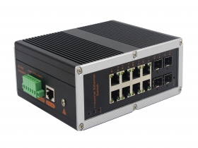 網(wǎng)管工業(yè)級 千兆4光8電-SFP